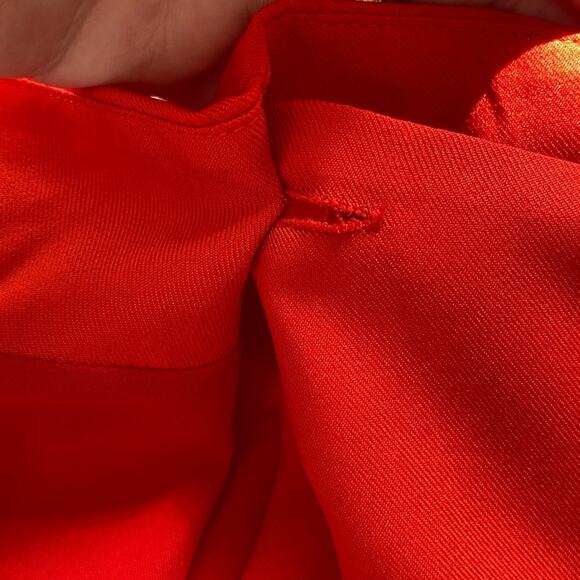 FASHION UNION Wrap Mini Skirt Red Size 4 Date Night Cute Holiday - Picture 8 of 10